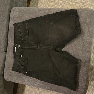 Old Navy ripped bermuda shorts